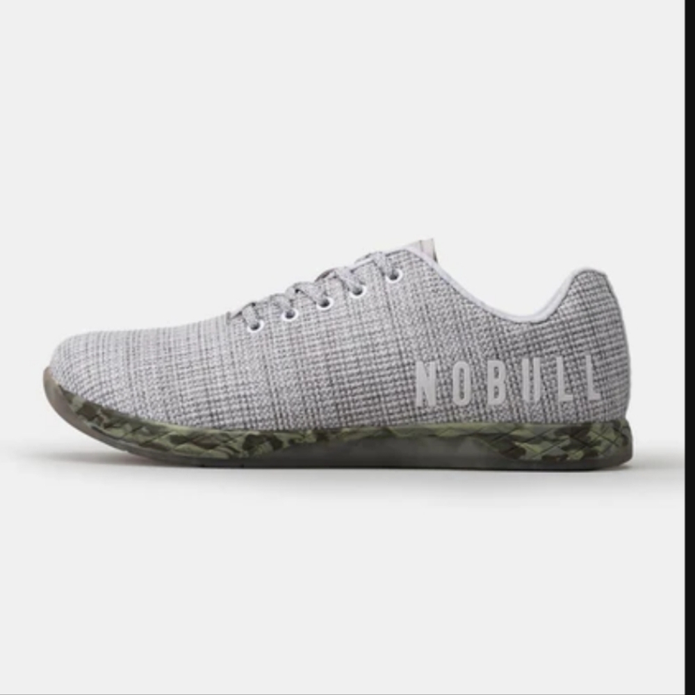 Nobull Women's Heather Trainer / White Heather Forest / Size 5